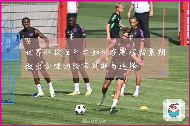 世界杯投注平台如何在赛程密集期做出合理的赔率判断与选择